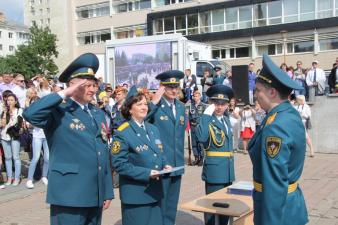 02.07.2016 Выпуск молодых специалистов МЧС России