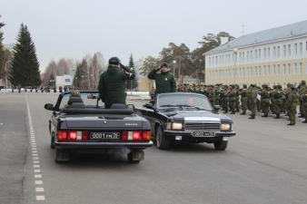 Очередная парадная тренировка