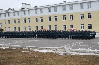 Очередная парадная тренировка