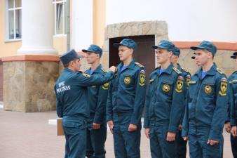 Курсанты набора 2017 года встали в строй