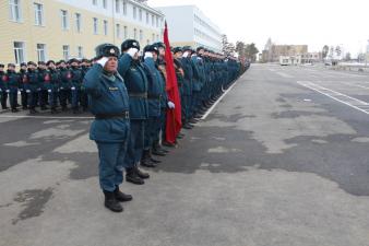 Очередная парадная тренировка