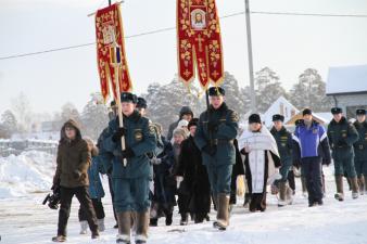 Праздник Крещения Господня в поселке Исток