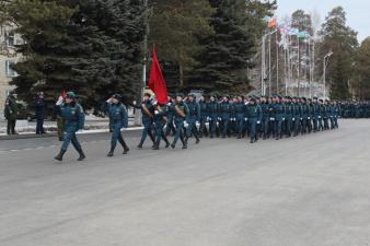 Очередная парадная тренировка