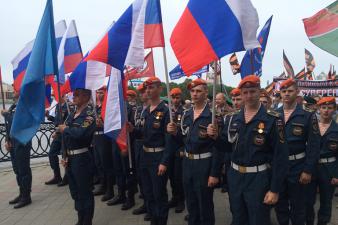 Праздничные мероприятия в центре Екатеринбурга