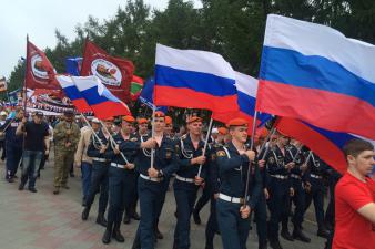 Праздничные мероприятия в центре Екатеринбурга