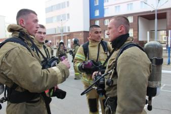 Определены лучшие газодымозащитники вуза