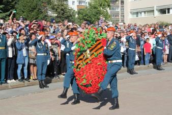 03.09.2016 Приведение к Присяге курсантов 1 курса