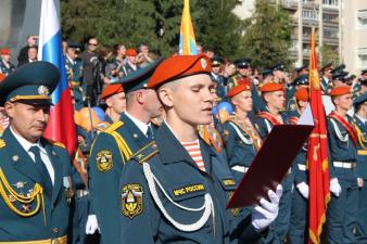 03.09.2016 Приведение к Присяге курсантов 1 курса