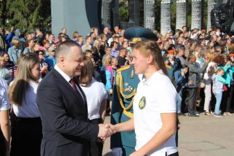 03.09.2016 Приведение к Присяге курсантов 1 курса