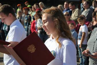 03.09.2016 Приведение к Присяге курсантов 1 курса