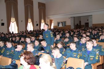 11.02.2015 Встреча с участником Великой Отечественной войны В.И. Дорониным