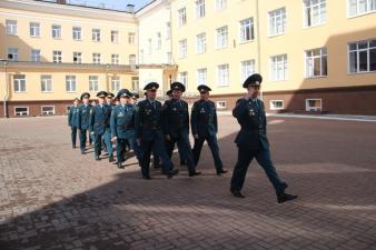 Строевой смотр летней формы одежды личного состава