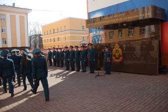 Строевой смотр летней формы одежды личного состава