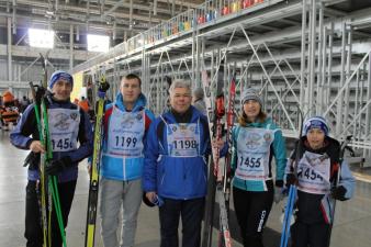 ​14.02.2016 Участие личного состава в Лыжне России