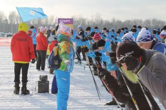 ​14.02.2016 Участие личного состава в Лыжне России
