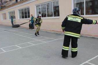 Первенство вуза по многофункциональному силовому многоборью пожарных и спасателей