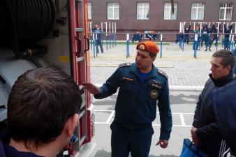 Работники Газпрома завершили обучение на спасателей