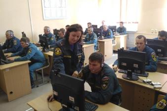 Завершился курс обучения по программе поисково-спасательных работ