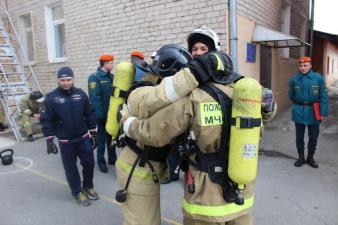 Первенство вуза по многофункциональному силовому многоборью пожарных и спасателей