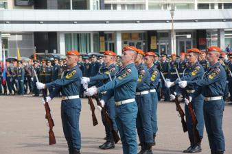 03.09.2016 Приведение к Присяге курсантов 1 курса