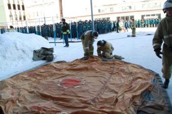 Учения по дисциплине «Пожарная тактика»