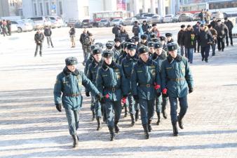15.02.2016 Возложение цветов к мемориалу Черный Тюльпан