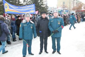 15.02.2017 Митинг по случаю дня памяти вывода войск из Афганистана