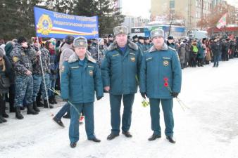 15.02.2017 Митинг по случаю дня памяти вывода войск из Афганистана