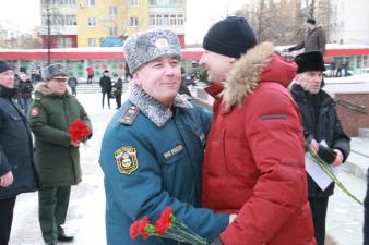 15.02.2017 Митинг по случаю дня памяти вывода войск из Афганистана