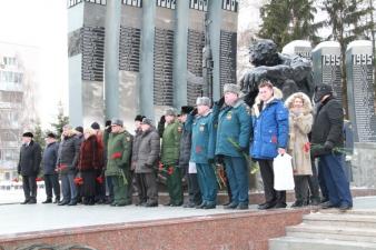 15.02.2017 Митинг по случаю дня памяти вывода войск из Афганистана