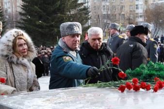 15.02.2017 Митинг по случаю дня памяти вывода войск из Афганистана