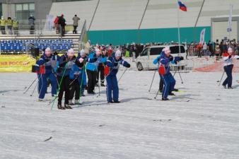 18.02.2017 Участие личного состава в "Лыжне России-2017"