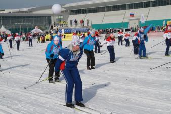 18.02.2017 Участие личного состава в "Лыжне России-2017"