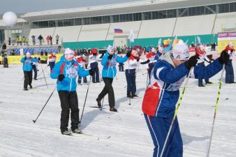 Приняли участие в «Лыжне России-2017»