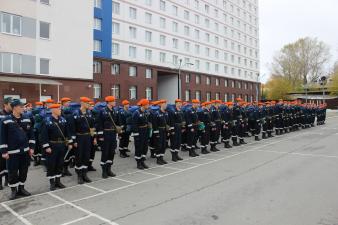 Тренировка посадки личного состава на транспорт и загрузки имущества