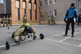 Первенство вуза по многофункциональному силовому многоборью пожарных и спасателей