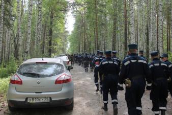 После объявленного перерыва поиски возобновились