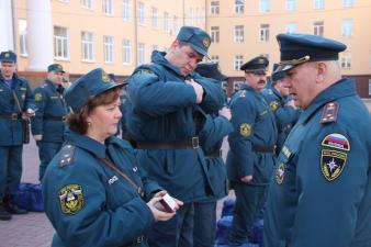 Личный состав института принимает участие в штабной тренировке