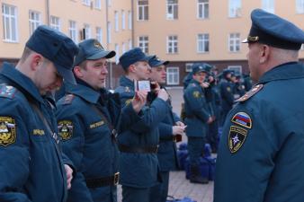 Личный состав института принимает участие в штабной тренировке