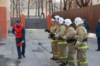 Чемпионат института по пожарно-прикладному спорту