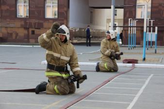 Чемпионат института по пожарно-прикладному спорту