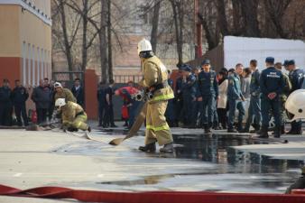 Чемпионат института по пожарно-прикладному спорту