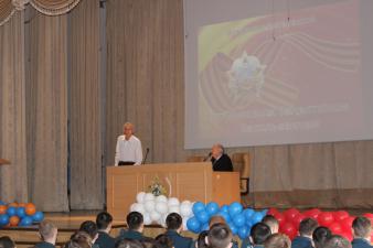 Встреча курсантов с участником Великой Отечественной войны