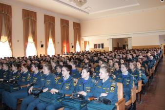 Встреча курсантов с участником Великой Отечественной войны