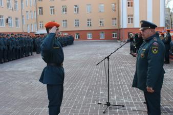 На построении вручены награды