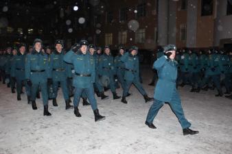 На построении подведены итоги прошлой недели