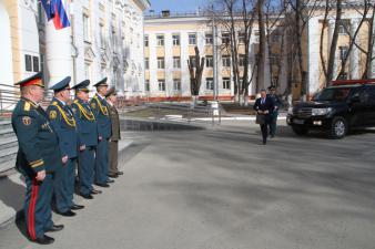 17.04.2015 Визит статс-секретаря-Заместителя Министра МЧС России В.С. Артамонова