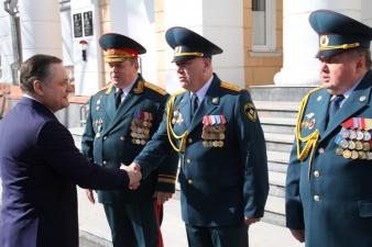 17.04.2015 Визит статс-секретаря-Заместителя Министра МЧС России В.С. Артамонова