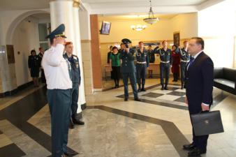 17.04.2015 Визит статс-секретаря-Заместителя Министра МЧС России В.С. Артамонова