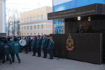 На построении подведены итоги прошедшей недели